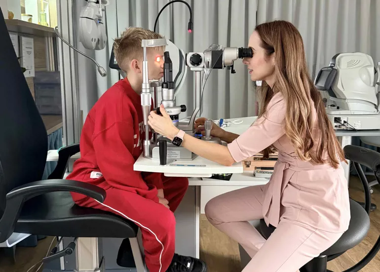 Individualizovaná kontrola krátkozrakosti