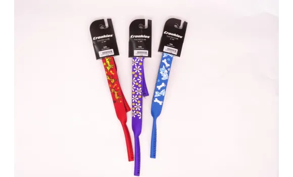 Detská šnúrka Croakies fialová