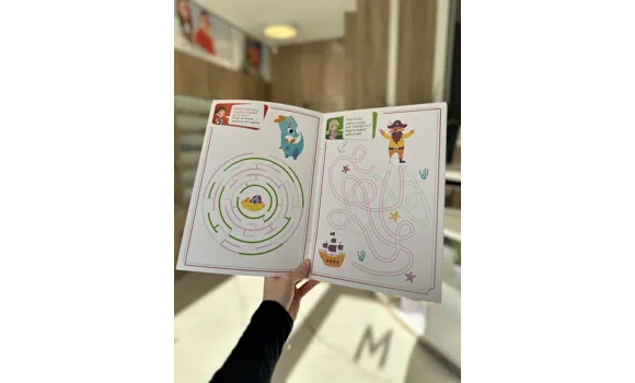 Pracovný zošit na zrakové cvičenie pre deti