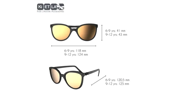 KiETLA BuZZ ZigZag Black 6-9 r