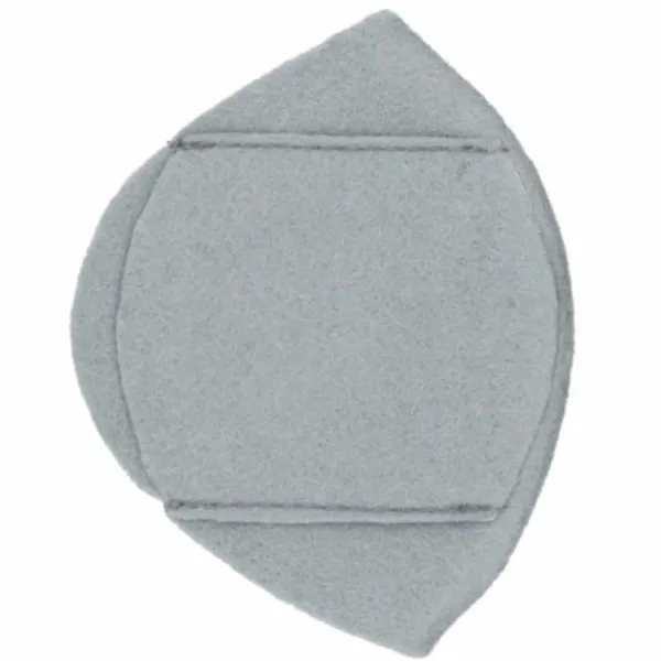 Okluzor látkový ľavý veľkosť L sivá