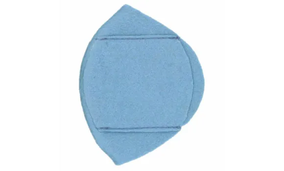 Okluzor látkový pravý veľkosť L svetlo modrá