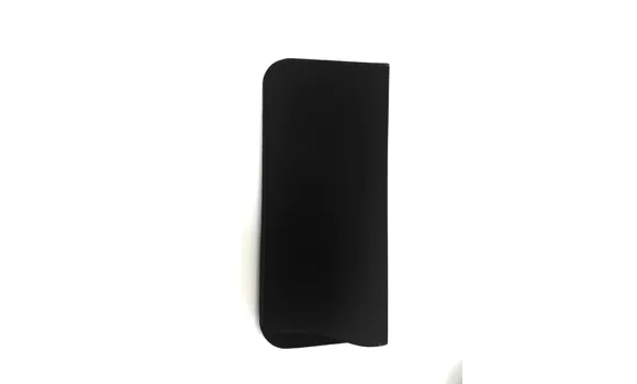 Mäkké koženkové púzdro čierne