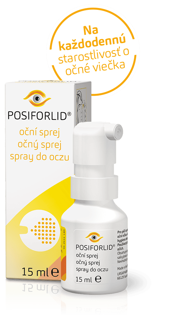 Posiforlid očný sprej
